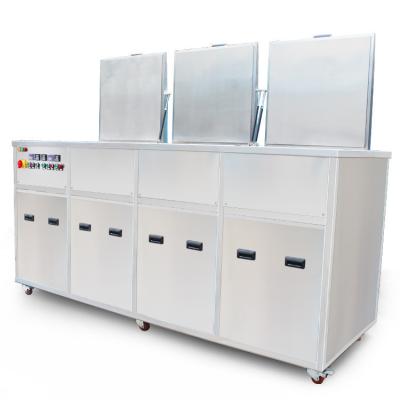 China 3 Tank Injection Molds, Blow Molds Ultrasonic Cleaning Machine With Each Tank's Dimension 1000*700*700mm for sale