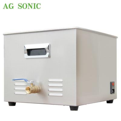 China Ultrasonic Cleaner for Rusty Tool Restoration Cleaning Machine 15 liters with SUS Basket for sale