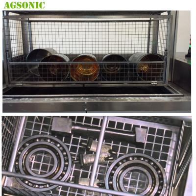 China Rail Bearing Parts Washer Ultrasonic Filtration System Carbon Rust Ink And Paint Removal for sale