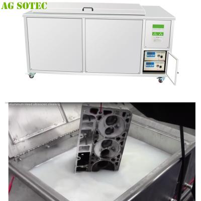 China Vacuum Tube Aluminum Tube Component Ultrasonic Cleaning Machine With Oil Filter System And Drainage for sale