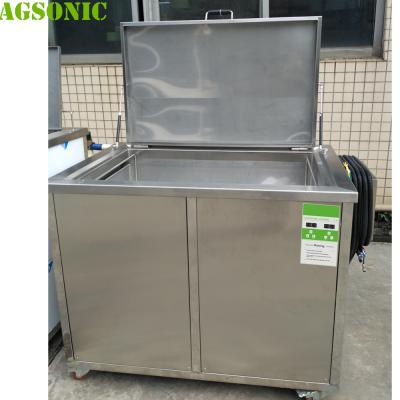 China 120 Cm Long Ultrasonic Cleaning Tank With Basket To Clean All Parts Before NDT Testing for sale