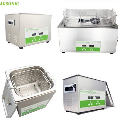 China Stainless Steel Tray And Cover Heater And Timer Digital Ultrasonic Cleaner for sale