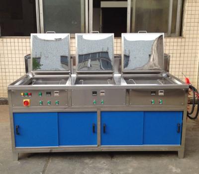 China Wash Larger Parts 3 Tanks Ultrasonic cleaner Pallet SMT Stencil Cleaning Machine for sale