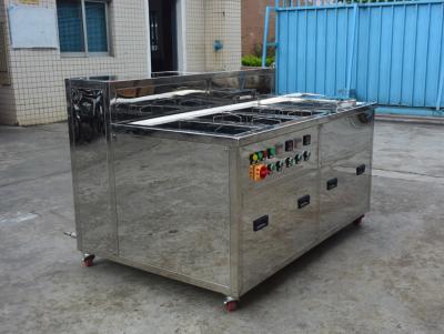 China Multi Tank Industrial Ultrasonic Cleaner For Car / Motor / Truck Wash Rinse Dry Ultrasonic Parts Cleaner for sale