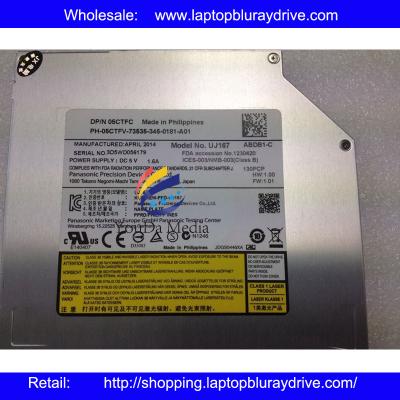 China entalhe-na movimentação COMBINADO de Bluray SATA UJ167 do portátil interno de 9.5mm para panasonic à venda