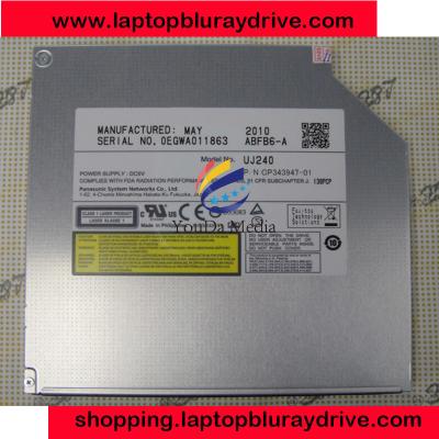 China 1 year Panasonic UJ240 Laptop DVD Burner Drive 8x DVD±RW DL / 6x Blu-ray Burner BD-RE for sale