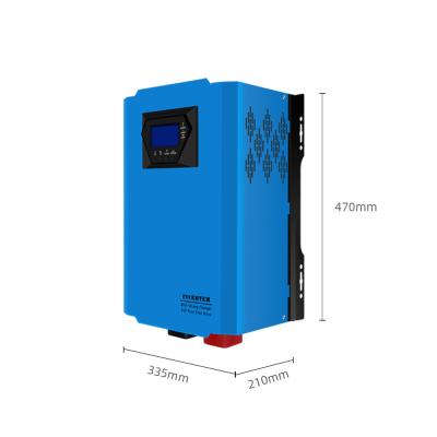 China Low Frequency Pure Sine Wave Hybrid Solar Inverter With MPPT for sale