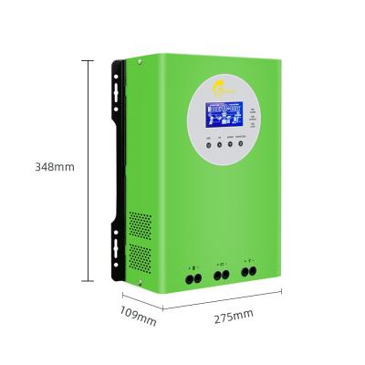 China 80A MPPT Hybrid Solar Charge Controller Intelligent Control for sale