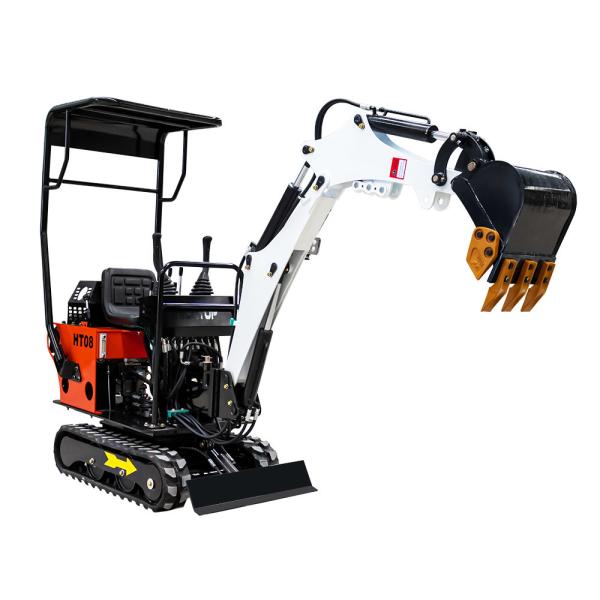 Quality Beautiful Excavator Digger Hydraulic 0.8 Ton Mini Excavator Machine Euro5 for sale