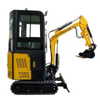 Quality Durable Excavator Digger Compact Mini Excavator 1 Ton 1.2 Ton 1.8 Ton 2 Ton With for sale