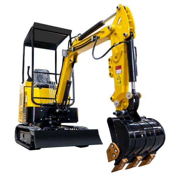 Quality Durable Excavator Digger Compact Mini Excavator 1 Ton 1.2 Ton 1.8 Ton 2 Ton With for sale
