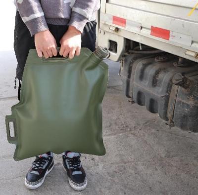 China Portable Flexible Oil Tank 5L Foldable Lightweight Fast Transportation for sale