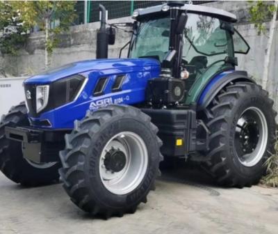 Китай 220 л.с. сельскохозяйственная машина трактор 4WD большой размер 12 передач продается