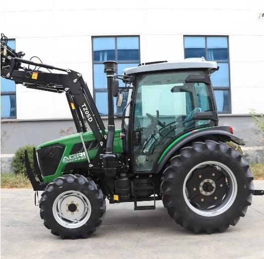 Quality 100 HP 4WD Synchronizer Agricultural Tractor 12f+12r Transmission 1004 Tractor for sale