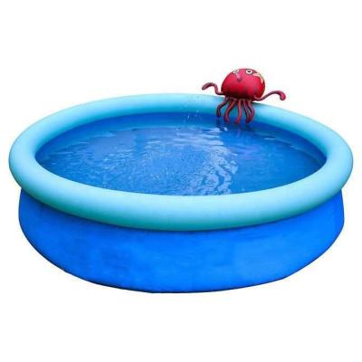 China Household Large Inflatable Swimming Pool 500L PVC Large Paddling Pools for sale