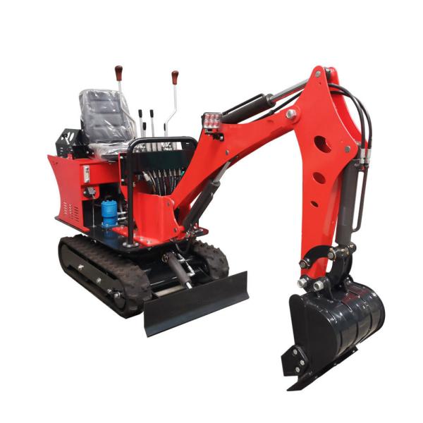 Quality Cheap 7.6kw Excavator Digger Mini Excavator Small Digger 0.8 Ton Kubota Engine for sale