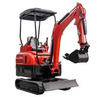 Quality Discount Excavator Digger 2.0T Compact Mini Loader Digger High Speed Small Excavator Machine With Excavator Accessories for sale