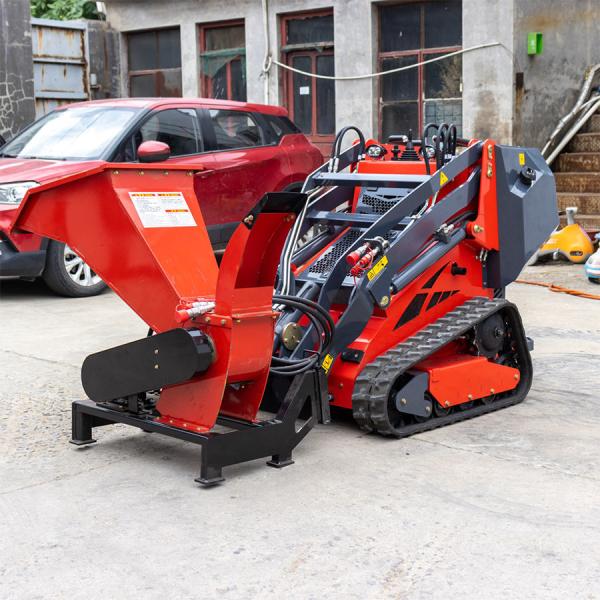 Quality 450KG Lifting Mini Loader Machine 25HP 23HP Rubber Tracked Skid Steer Loader for sale