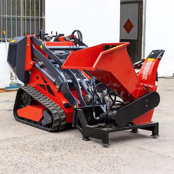 Quality 450KG Lifting Mini Loader Machine 25HP 23HP Rubber Tracked Skid Steer Loader for sale