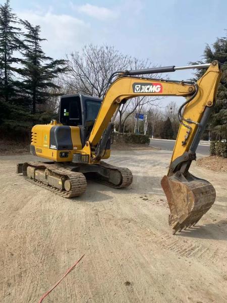Quality 6.5 Ton Excavator Digger Small Used Excavator Xcmg 2022 XE65DA Used Excavator for sale