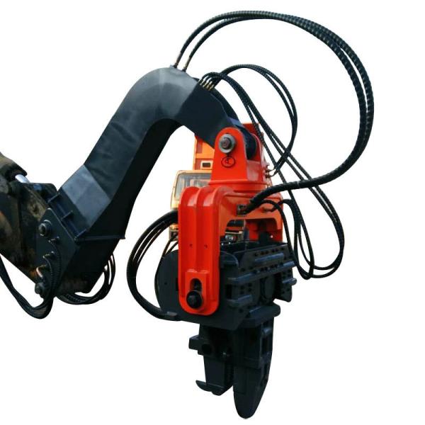 Quality Excavator Attachments Pile Hammer Vibro Hammer Mounted Excavator For Foundation for sale