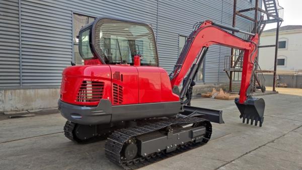 Quality Construction Machinery Excavator Digger Mini Digger Excavator 6.5 Ton Crawler for sale