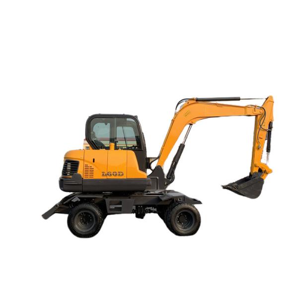 Quality High Performance Excavator Digger 6T Hydraulic Wheeled Excavator Wheel Type for sale