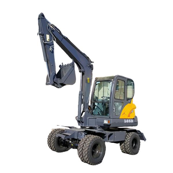 Quality Mini Excavator Digger Hydraulic 6.5 TON Compact Excavators Machine Wholesale for sale