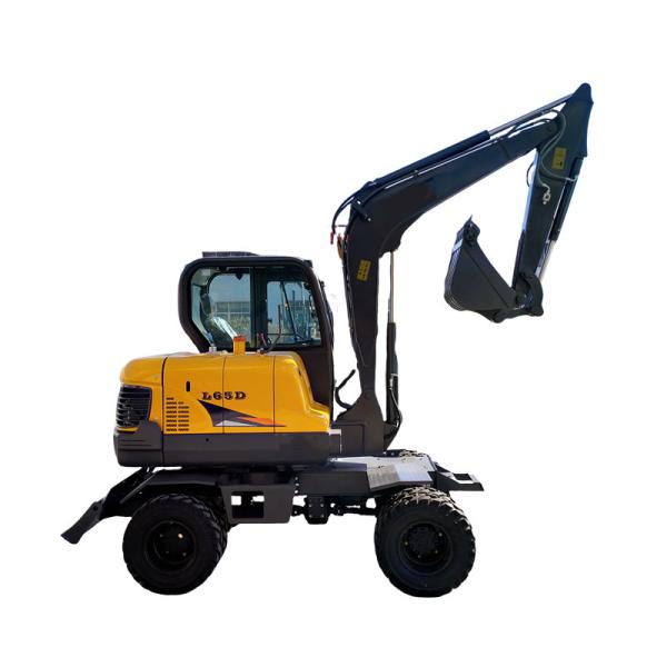 Quality Mini Excavator Digger Hydraulic 6.5 TON Compact Excavators Machine Wholesale for sale