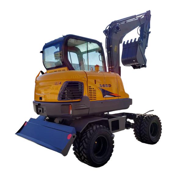 Quality Mini Excavator Digger Hydraulic 6.5 TON Compact Excavators Machine Wholesale for sale