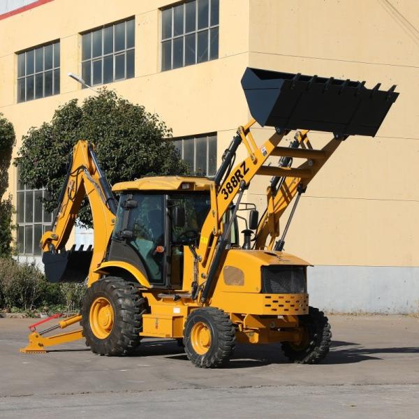 Quality EPA Engine Loader Machine Manufacturer 4x4 Backhoe Loader China Wheel Mini for sale