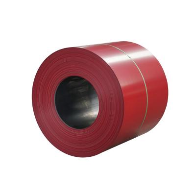 China Red Ral 3005 Prepainted Galvanized Steel Coils 0.12mm Color Coated 1250mmSteel structure plant, airport, warehouse, etc for sale