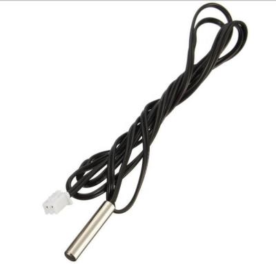 China 10k NTC Temperature Sensor 1% Accuracy 3950 Nickel plated head for sale