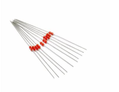 China termistor de Ntc do ohm 100k, anti corrosivo encapsulado de vidro do termistor à venda