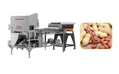 China Multispectral Peanuts Sorting Machine High Speed For Size And Damage zu verkaufen