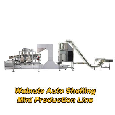 China Mini Automatical Kernel Shell Walnut Shelling Machine Large Capacity for sale