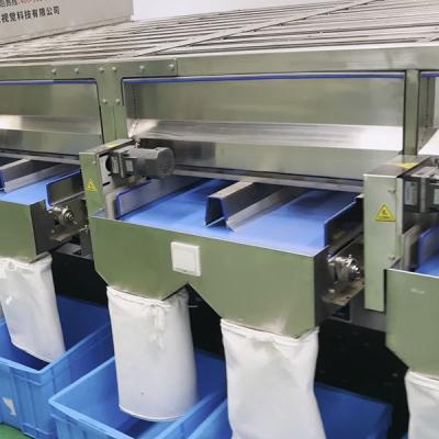 China AI Deep Learning Pistachio Sorting Machine With 20 Channels And 8 Discharge Ports for sale