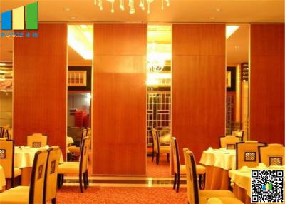 China Operable Melamine Folding Partition Walls for sale