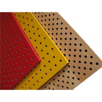 Китай Пефорированная панель потолка деревянного волокна доски гипса акустических панелей минерального акустическая продается