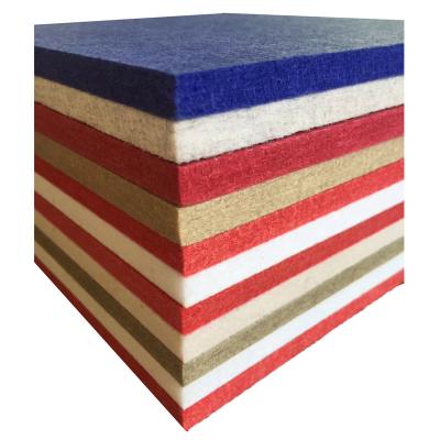 China Hotel Polyester Acoustic Panels Fireproof Material Low Melt Staple for sale