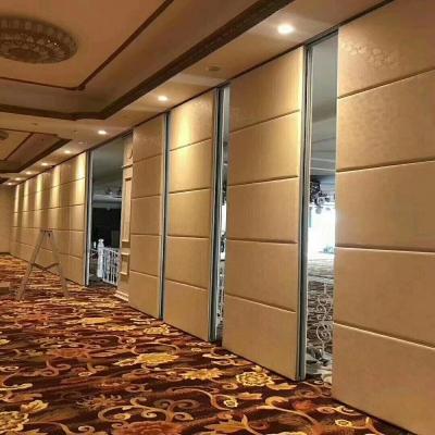중국 연회 홀 가동 접히는 미닫이 문은 건강한 증거 칸막이벽을 분할합니다 판매용