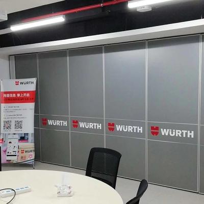 China Durable Acoustic Operable Office Partition Walls , India Conference Room Moveable Door for sale