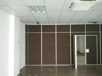 China Foldable Floor to Ceiling Acoustic Room Dividers / Sliding Partition Wall Panels 1200mm Width for sale