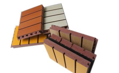 Китай Панель дизайна интерьера декоративная материальная деревянная калиброванная акустическая для функции Халл продается