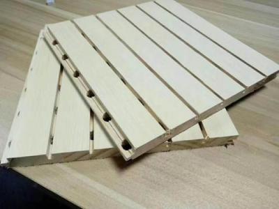 China Materiais de isolação de madeira do som dos painéis acústicos da fibra da sala de conferências à venda