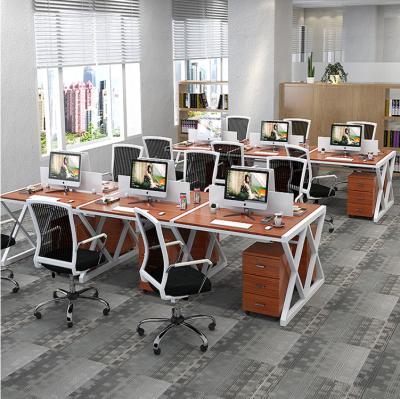 China Steel Office Furniture Partitions , E1 Grade Desktop Office Desk for sale