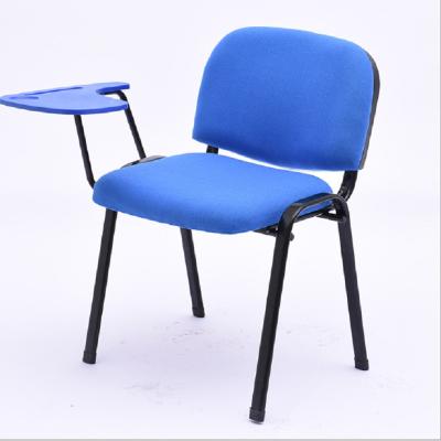 China Blue Ergonomic Office Chair , Meeting Room Or Visiting Room Chairs Without Wheels for sale