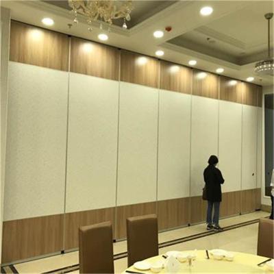 China Interior Wood Movable Sound Proof Sliding Folding Partition Walls Cost in United States for sale