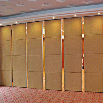 China MDF Material Building Soundproof Folding Partition Walls For Exhibition for sale