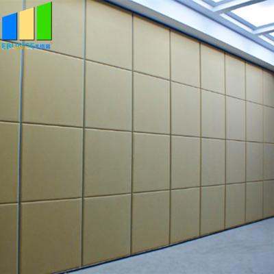 China Sound Proof Partitions Folding Doors Accordion Room Divider Acoustic Panel Movable Mdf Partition Walls In Dubai for sale